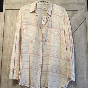 Lou & Grey button down shirt Size S